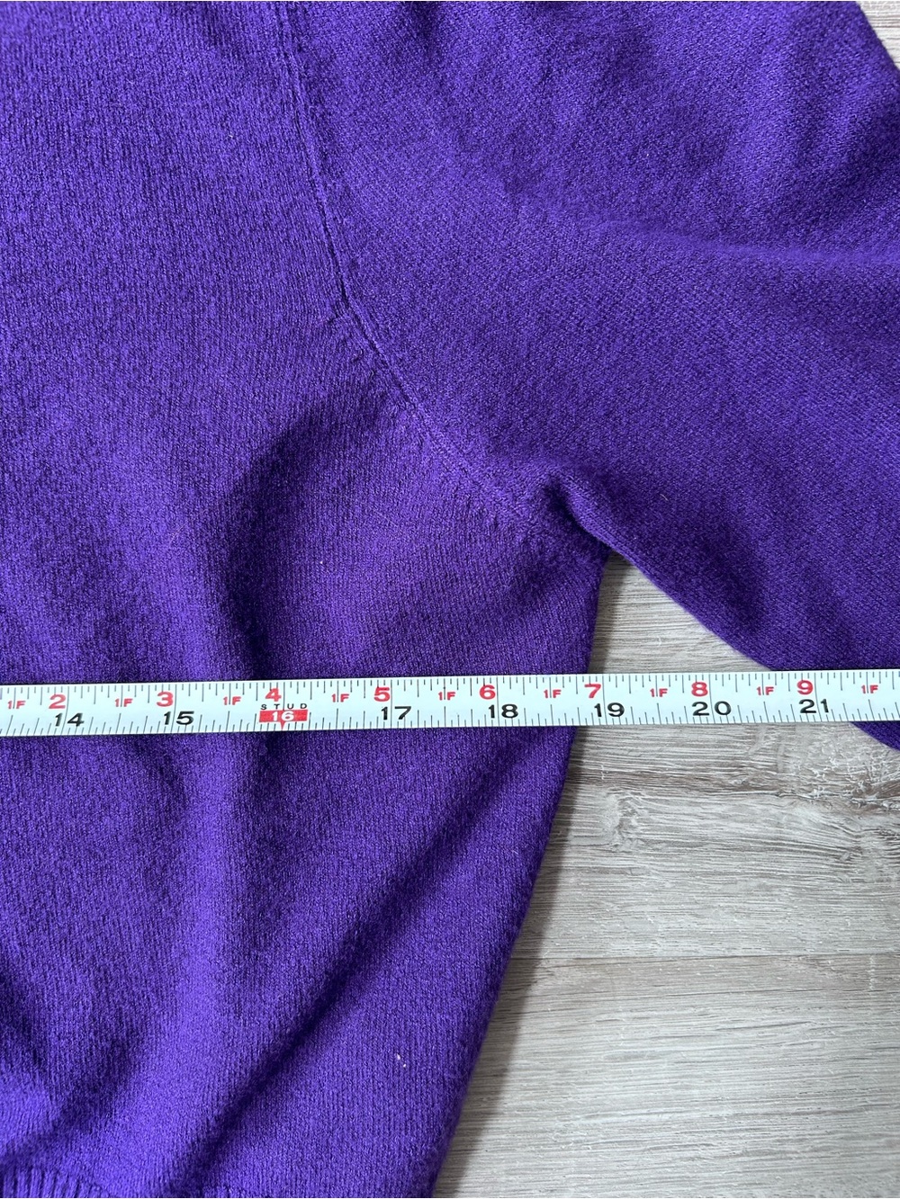 Women’s Hell Bunny Paloma Purple Cardigan size 2XL- fits small like ladies large - Picture 6 of 10
